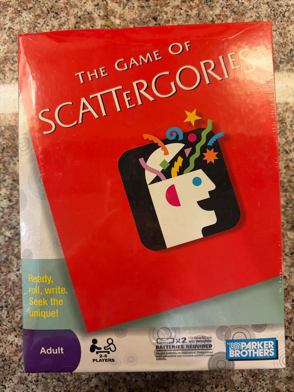 Scattergories Game